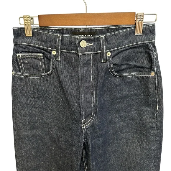 EB Denim High Rise Straight Jeans in Midnight Size 26 NWOT - Picture 6 of 13